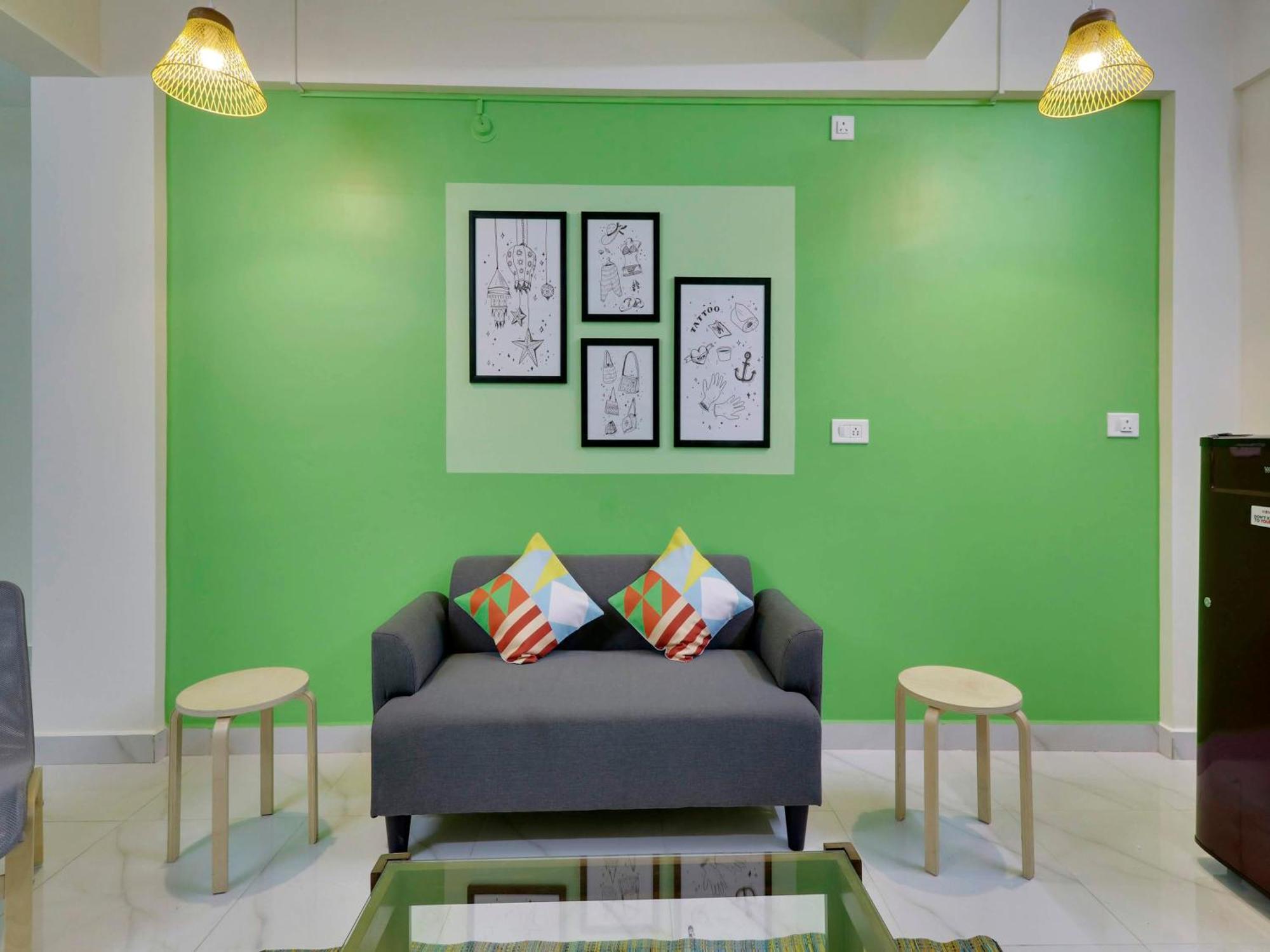 Luxury 2Bhk Apartment Near Calangute Baga Beach With Pool Kültér fotó