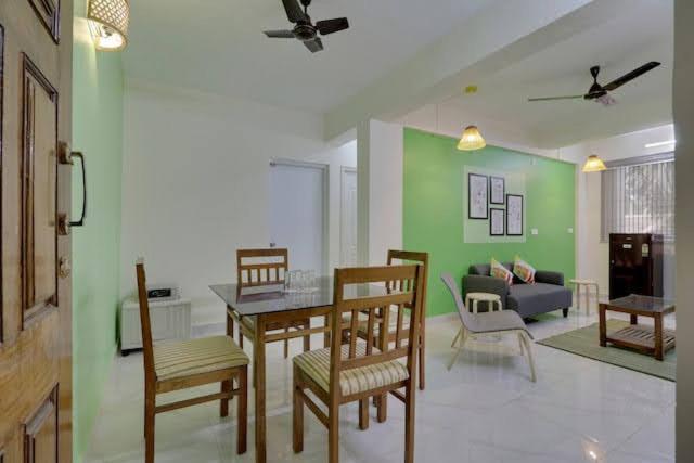 Luxury 2Bhk Apartment Near Calangute Baga Beach With Pool Kültér fotó