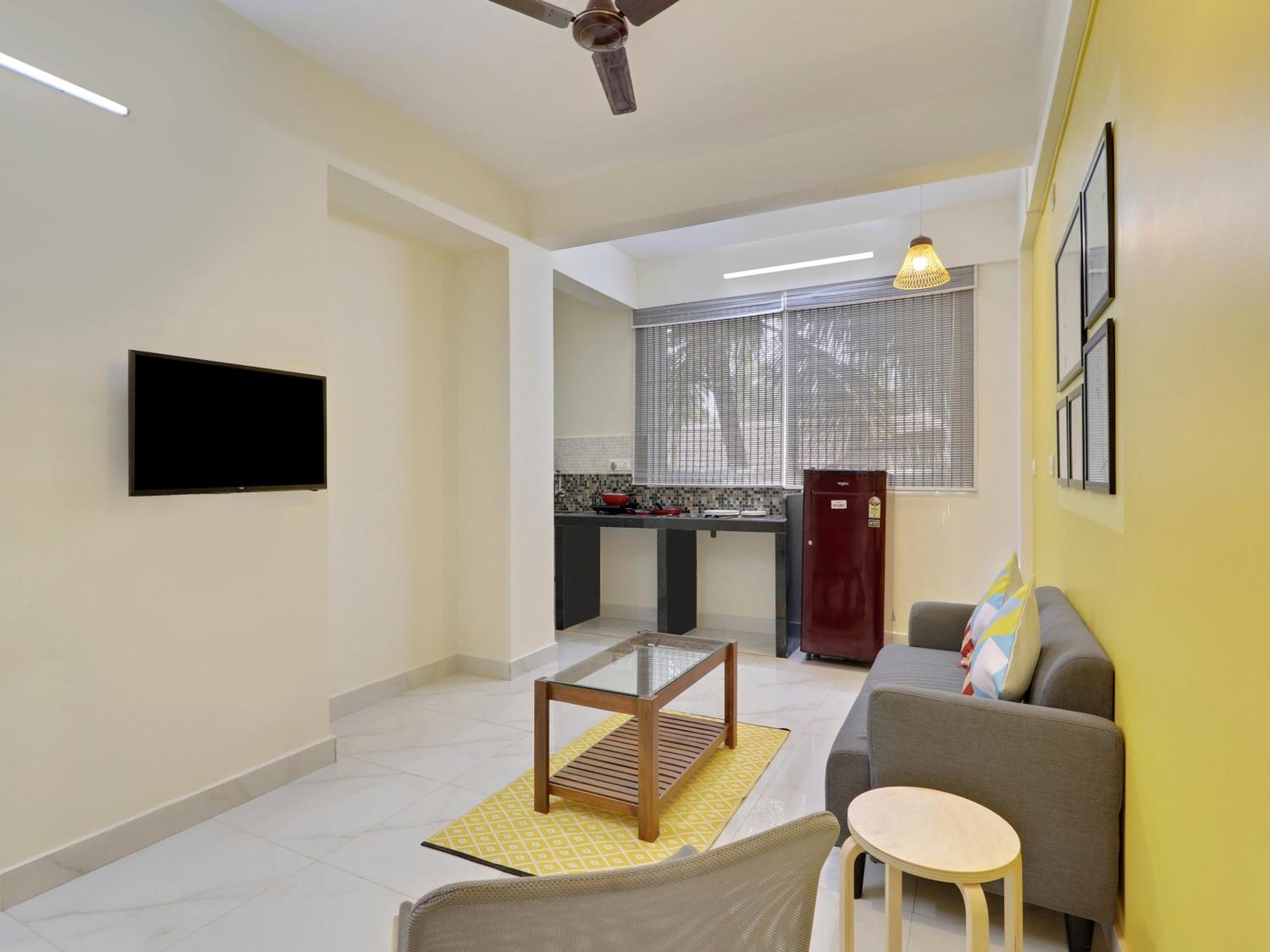 Luxury 2Bhk Apartment Near Calangute Baga Beach With Pool Kültér fotó