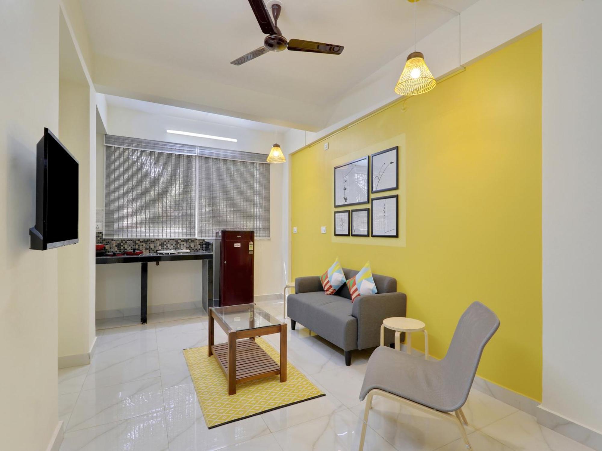 Luxury 2Bhk Apartment Near Calangute Baga Beach With Pool Kültér fotó