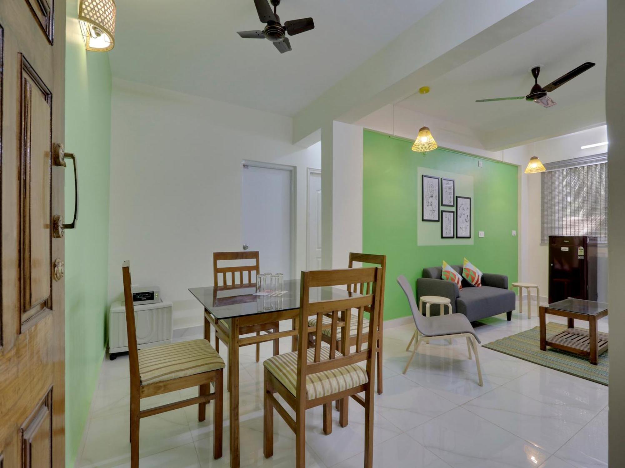 Luxury 2Bhk Apartment Near Calangute Baga Beach With Pool Kültér fotó