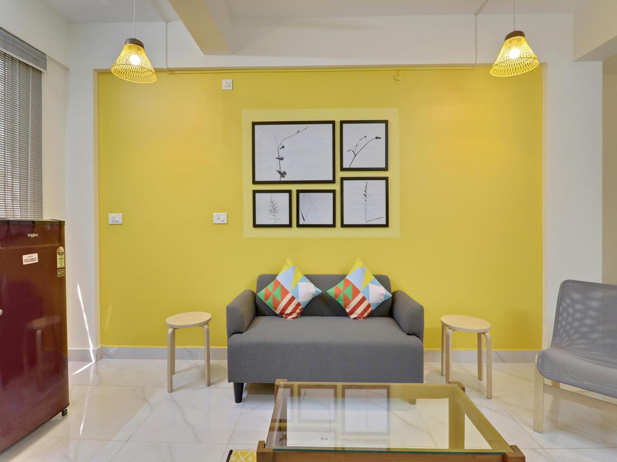 Luxury 2Bhk Apartment Near Calangute Baga Beach With Pool Kültér fotó