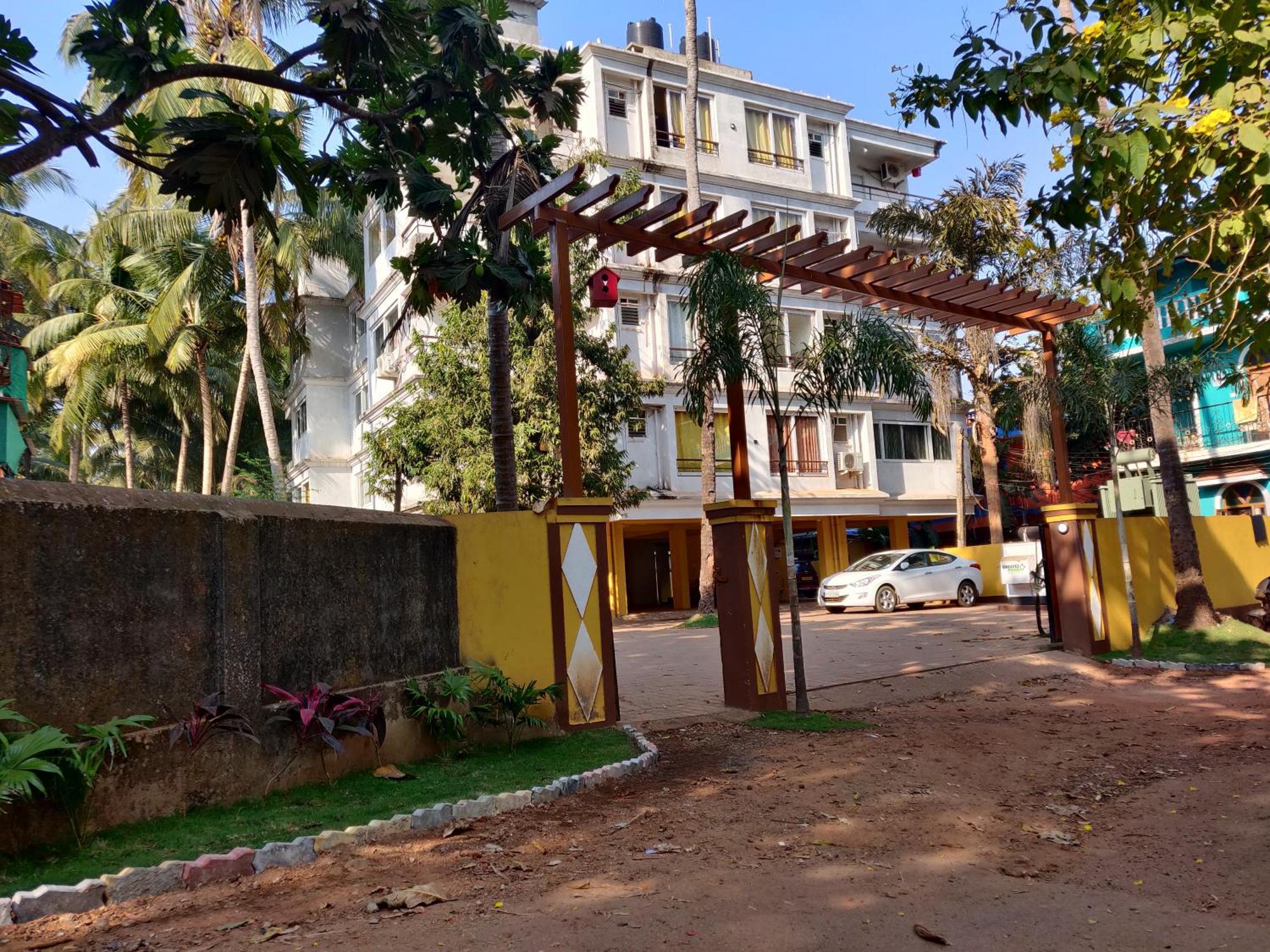 Luxury 2Bhk Apartment Near Calangute Baga Beach With Pool Kültér fotó